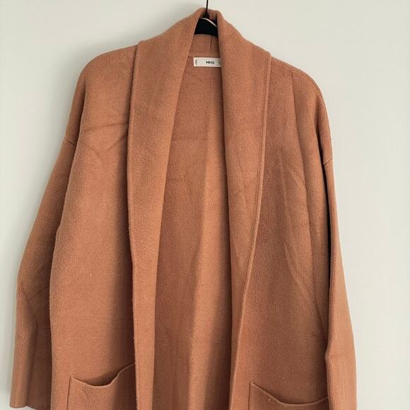 Mango Oversized Knitted Coat Cardigan - Picture 4 of 5